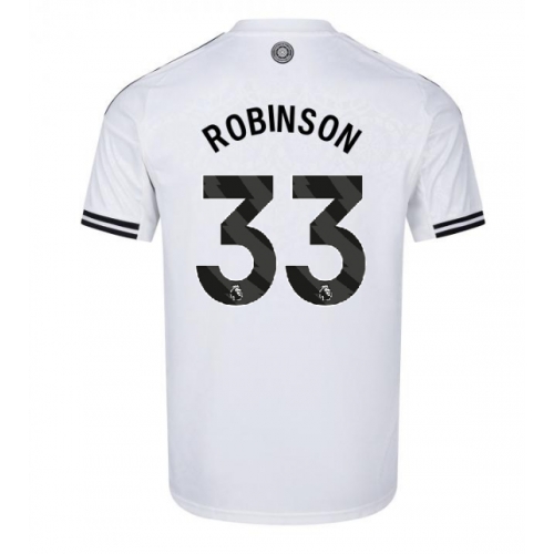 Billige Fotballdrakt Fulham Antonee Robinson #33 Replika Hjemmedrakt 2025-26 Kortermet Billige Fotballdrakt Fulham Antonee Robinson #33 Replika Hjemmedrakt 2025-26 Kortermet